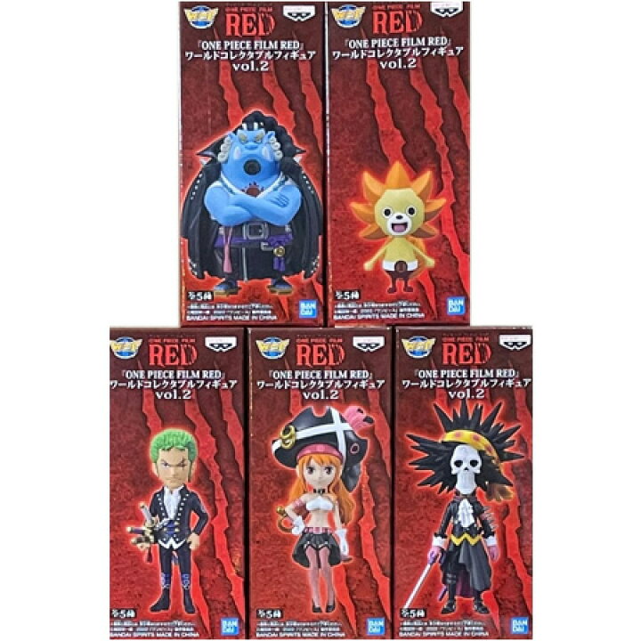 楽天市場】送料無料 ONE PIECE FILM RED ワールドコレクタブル 