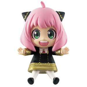 送料無料 SPY×FAMILY ぴょんコレフィギュア アーニャ 単品 ANYA FORGER スパイファミリー ガチャ アニメ キャラ グッズ ストラップ カプセル 誕プレ レア フィギュア ご当地 ラバーマスコット