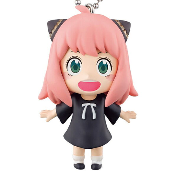 送料無料 SPY×FAMILY マスコット ～アーニャがいっぱい～ アーニャ 1 単品 ANYA FORGER スパイファミリー ガチャ アニメ キャラ 食玩 グッズ ストラップ カプセル 誕プレ レア フィギュア ご当地