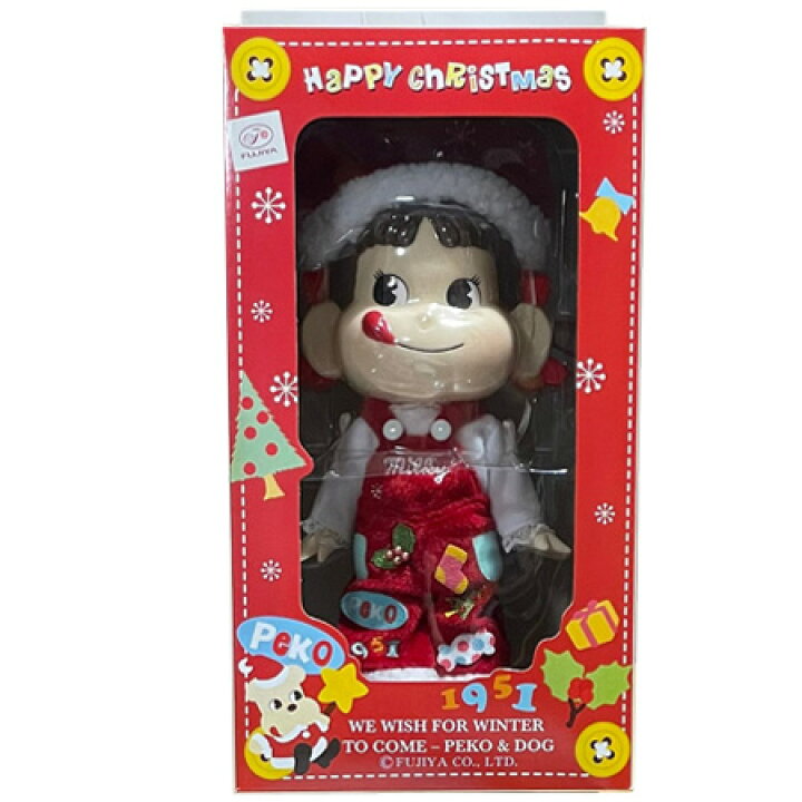 楽天市場】送料無料 ペコちゃん ハッピークリスマス フィギュア 単品 