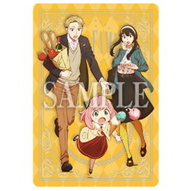 送料無料 SPY×FAMILY メタルカードコレクション パックver. No.26 LOID FORGER＆ANYA FORGER＆YOR FORGER 単品 ロイド アーニャ ヨル スパイファミリー アニメ キャラ グッズ ストラップ カプセル ガチャ 誕プレ レア フィギュア ご当地 食玩