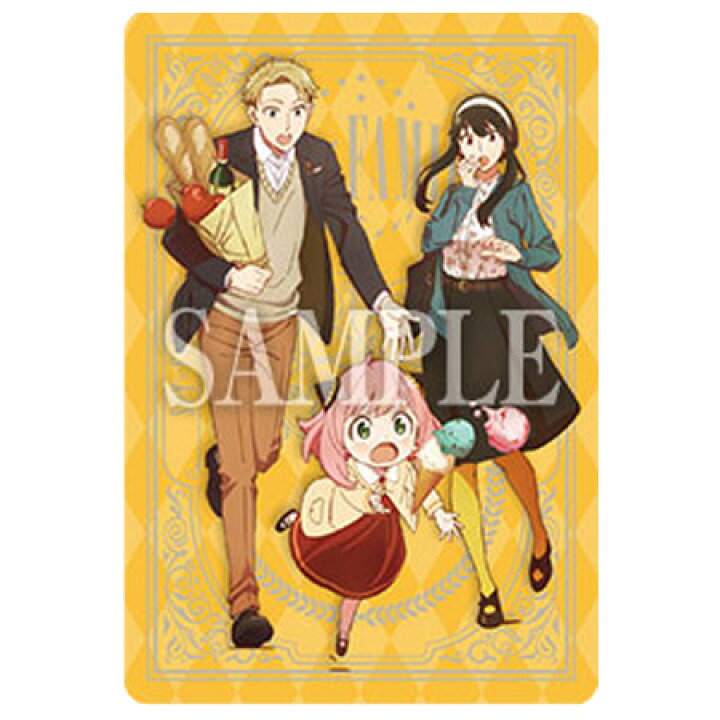 楽天市場】送料無料 SPY×FAMILY メタルカードコレクション パックver 