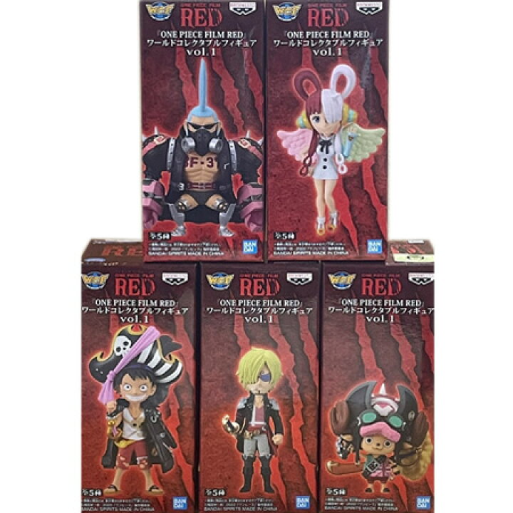 楽天市場】送料無料 ONE PIECE FILM RED ワールドコレクタブル 