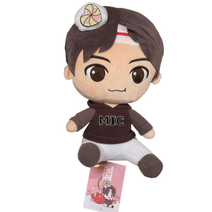 楽天市場】送料無料 TinyTAN SweetTime スペシャルおすわりぬいぐるみ BTS ジンぬいぐるみレア  お洋服セット