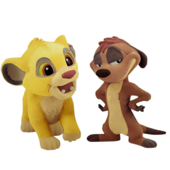 楽天市場 送料無料 ディズニーキャラクターズ Fluffy Puffy Lion King シンバ ティモン ライオンキング フィギュア アニメ プライズ バンプレスト グッズ 模型 おもちゃ ミックス 楽天市場店