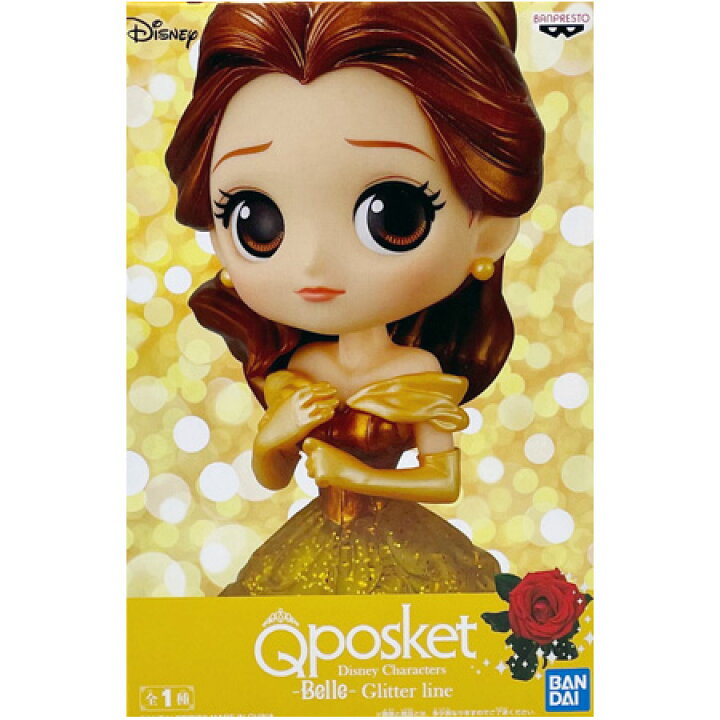 楽天市場 送料無料 Q Posket Disney Characters Belle Glitter Line ベル 美女と野獣 ディズニー フィギュア アニメ プライズ バンプレスト グッズ ストラップ 誕プレ 模型 おもちゃ ミックス 楽天市場店