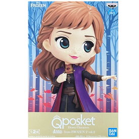 送料無料 Q posket Disney Characters Anna from FROZEN 2 vol.2 アナ 通常カラー ディズニー フィギュア キューポス アニメ プライズ バンプレスト キャラ グッズ 模型 おもちゃ