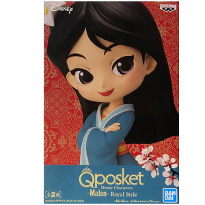 �������� Disney Characters Q posket Mulan Royal Style �ʏ�J���[ ���[���� �f�B�Y�j�[ �t�B�M���A �L���[�|�X �A�j�� �v���C�Y �o���v���X�g �L���� �O�b�Y �͌^ ��������