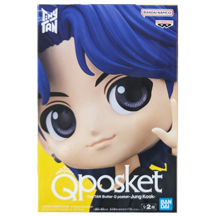 楽天市場】送料無料 TinyTAN Butter Q posket Jung Kook Aカラー 単品 