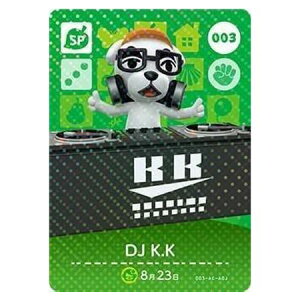  ܂ ǂԂ̐X amiiboJ[h 1e 003 DJ K.K Pi  KV| switch \tg ObY Xgbv JvZ av A tBMA n L }XRbg