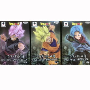 �������� �h���S���{�[���� Soul×Soul 3��Z�b�g GKOU-BLACK SON GOKOU TRUNKS