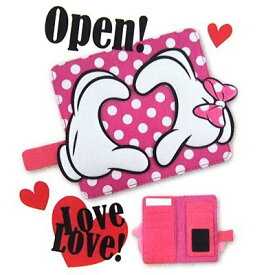 楽天市場 ディズニー Love Love 手帳型ケース ユニバーサル フリップカバーの通販