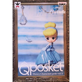 送料無料 Q posket Disney Characters Petit vol.2 Cinderella 単品 シンデレラ ドレス キューポスケット プチ ディズニー フィギュア