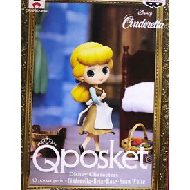 送料無料 Disney Characters Q posket petit Cinderella 単品 シンデレラ キューポスケット プチ ディズニー フィギュア