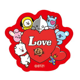 送料無料 BTS BT21 グミ ダイカットステッカー BT21-12 UNIVERSTAR (Me For You) 単品 防弾少年団 食玩 LINE FRIENDS ビーティー バンダイ グッズ シール ユニバースター