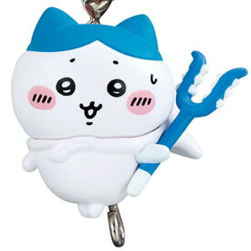 送料無料 ちいかわ つまんでつなげてますこっと カニカンver. ハチワレ 単品 バンダイ ガチャ キャラ グッズ ストラップ カプセル 誕プレ レア フィギュア ご当地