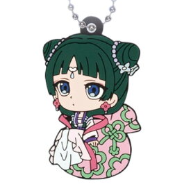 送料無料 TVアニメ 薬屋のひとりごと ちるこっと ラバーキーチェーン 猫猫 月精 単品 まおまお ガチャ アニメ キャラ グッズ ストラップ カプセル 誕プレ レア フィギュア ご当地