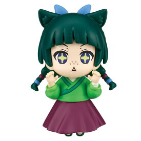 送料無料 でふぉフィグ！ 薬屋のひとりごとキーホルダー 猫猫 2 単品 まおまお ガチャ アニメ キャラ グッズ ストラップ カプセル 誕プレ レア フィギュア ご当地