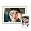 【公式】みてねアプリ専用 デジタルフォトフレーム「みてねおもいでフォトフレーム」WiFi対応/QRコードで簡単設定/タ…