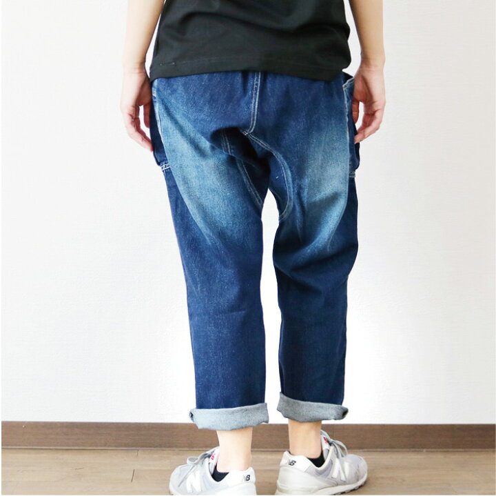 楽天市場】デニムパンツ テーパード デニム レディース テーパード 