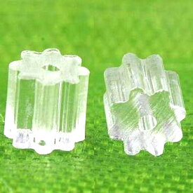 ラバーキャッチ（ギア）/1個販売 シリコン ゴム ピアス パーツ DIY用 アメリカンピアス フックピアス 留め 後ろ 透明 ピアスを抜けにくくする 小さい 目立たない シークレット 樹脂 金属アレルギーなし キャッチピアス スタッドピアス ポスト 留め具 止め具 クラフト