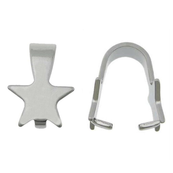 ペンダント金具 アクセサリー ハンドメイドP-016 （水琴鈴 ファスナー 