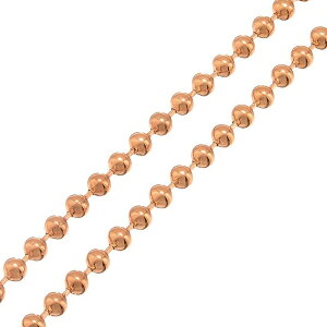 [DIY�p ���� 2mm] �s���N�S�[���h�{�[�� �X�e�����X�`�F�[��/10cm�P�� �T�[�W�J���X�e�����X316L ���� DIY �l�b�N���X �u���X���b�g �A���N���b�g �{�f�B�`�F�[�� �p�[�c �{�[���`�F�[�� �����Y