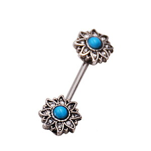 �m14G �������� �{�f�B�s�A�X�n�{�w�~�A���t�����[�X�g�[�� �X�g���[�g�o�[�x�� �V�R�Ε� �� �z���C�g �u���[ ���F �F �^�[�R�C�Y �g���R�� �I�p�[�� 14�Q�[�W �T�[�W�J���X�e�����X316L ��