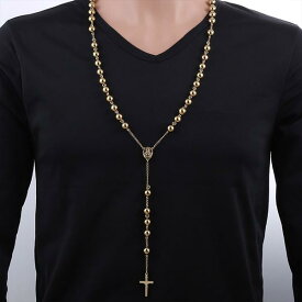 貯水池 ホールドオール スキニー ロザリオ ネックレス メンズ ブランド Relax M Jp