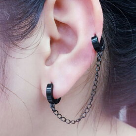 ストライド グラム 鎖 軟骨 と 耳たぶ チェーン ピアス Wjrbt Jp
