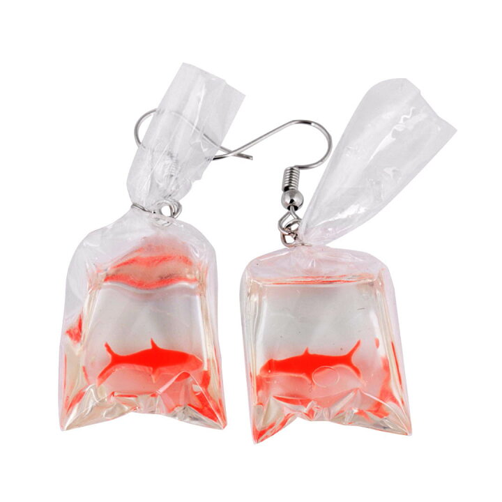 楽天市場】金魚すくいステンレスピアス/イヤリング（1個販売） 20G 20 
