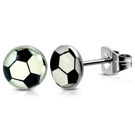 楽天市場 サッカーボール ピアス メンズジュエリー アクセサリー ジュエリー アクセサリーの通販