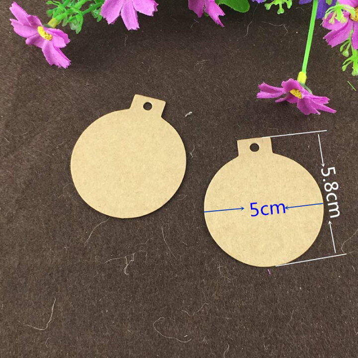 楽天市場】バルーン型ペーパータグ5枚セット ピアス台紙 アクセサリー  