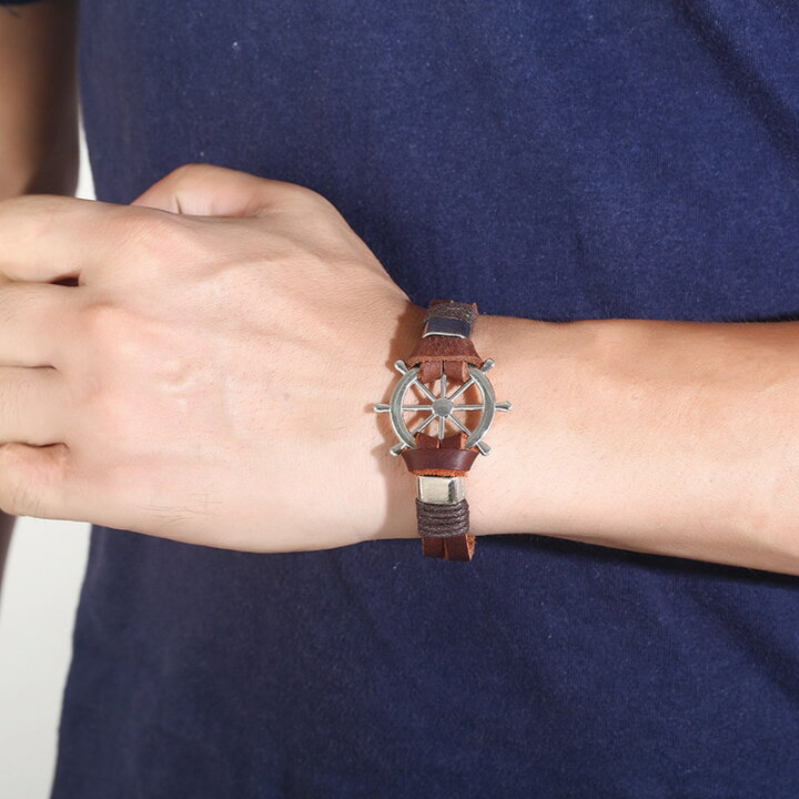 楽天市場 ラダーブラウンレザーブレスレット 舵 マリン アンカー 茶色の革 茶色い皮 手首 時計バンド グルグル巻き 重ね付け 革紐 皮ひも レザーアクセサリー メンズ レディース 彼氏 父の日 プレゼント ギフト 結婚式 夏 クリスマス 秋 春 冬 男性 編み込み バングル 楽天市場 ラダーブラウンレザーブレスレット 舵 マリン アンカー 茶色の革 茶色い皮 手首 時計バンド グルグル巻き 重ね付け 革紐 皮ひも レザーアクセサリー メンズ レディース 彼氏 父の日 プレゼント ギフト 結婚式 夏 クリスマス 秋 春 冬 男性 編み込み バングル