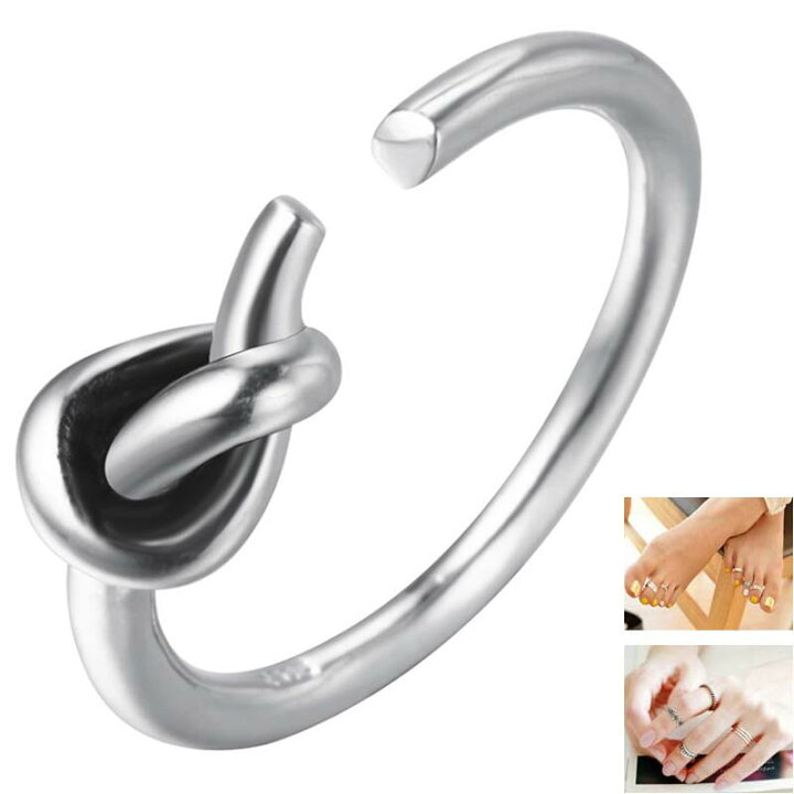 楽天市場 フリーサイズ 指輪 足の指 マジックロープ トゥリング 足の指輪 トーリング 足のリング ピンキーリング ファランジリング メンズ レディース 小指 関節 指先 イヤーカフ カフリング リングカフ プレゼント 人気 男子 女子 彼氏 彼女 結び目 面白い おもしろい