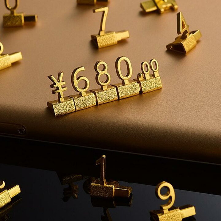 楽天市場】ゴールド シルバー アンティーク 値札 プライスタグ 1セット  