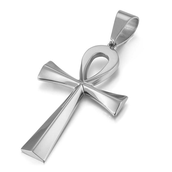 楽天市場 アンククロスペンダントトップ ステンレスペンダント サージカルステンレス316l ネックレス ステンレスパーツ チョーカー メンズ レディース ペアルック プレゼント ギフト 人気 クリスマス 大きい ビッグ おしゃれ かっこいい 十字架 キリスト ロザリオ 男 女