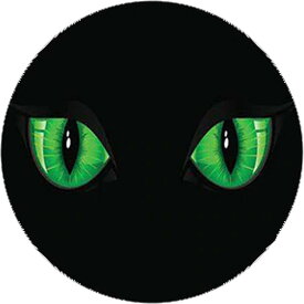 黒猫アイカボーションガラスパーツ 12mm 16mm 18mm 20mm 25mm アクセサリー ピアス イヤリング ネイル デコレーション 爪 スマホ クラフト DIY ハンドメイド おもしろい 面白い カボション ドーム 眼 目 眼球 不気味 ハロウイーン ネコ クロネコ ねこ アニマル 怖い 自作
