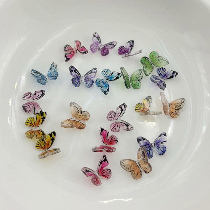 楽天市場 8mmx9mm 3dバタフライアクリルパーツ 10個アソート チョウチョウ 蝶々 立体 リアル アゲハ 人気 クラフト用 Diy用 爪 メンズ レディース フラットパーツ 貼り付け 飾り デコパーツ 部品 手作り 自分で作る ネイリスト 小さい 小さめ 可愛い かわいい カラフル