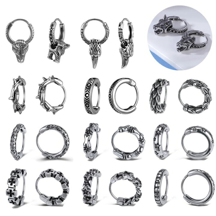 楽天市場 龍の鱗 フープピアス 1個販売 リングピアス シルバー 銀色 18g 18ゲージ 耳たぶ 軟骨 ステンレスピアス メンズ レディース ヘリックス 人気 おしゃれ かっこいい 男の人 女の人 プレゼント ギフト ドラゴン スキン 竜 男性 女性 ウロコ リュウ 装着しやすい 父