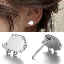 楽天市場】ハリネズミ（ピアス｜レディースジュエリー・アクセサリー 