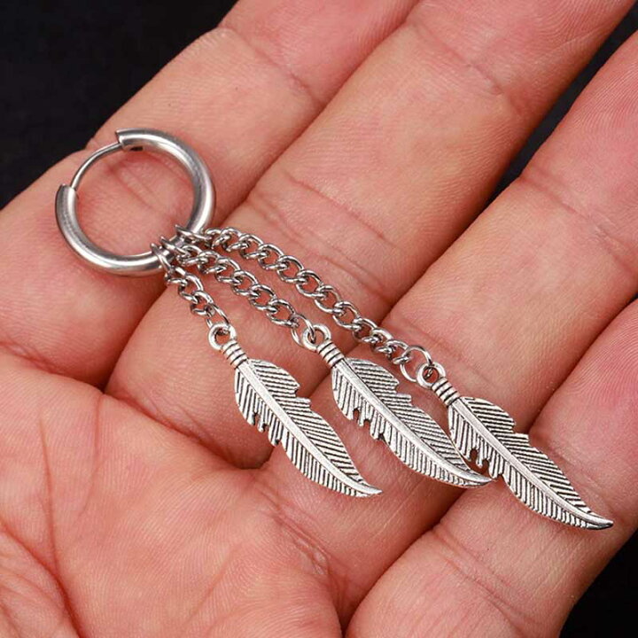 楽天市場 トリプルフェザーチェーンチャーム フープピアス スプリングイヤリング 1個販売 クサリ 鎖 リングピアス シルバー 銀色 羽根 イヤーカフ 翼 ウイング 3個 3つ 18g 18ゲージ 耳 軟骨 ステンレスピアス メンズ レディース 10g風 12g風 ボディピアス風 ボディー 楽天市場 トリプルフェザーチェーンチャーム フープピアス スプリングイヤリング 1個販売 クサリ 鎖 リングピアス シルバー 銀色 羽根 イヤーカフ 翼 ウイング 3個 3つ 18g 18ゲージ 耳 軟骨 ステンレスピアス メンズ レディース 10g風 12g風 ボディピアス風 ボディー