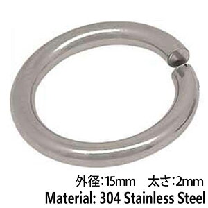 15.0mmx2.0mmXeXۃJ/5̔ XeX304 }J ۃJ ۊ O nhCh DIY p[c Ȃ ANZT[ `[ C  ւ bJ a ڑ  ޗ 傫