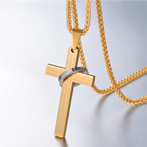 �����O�S�[���h�N���X �X�e�����X�l�b�N���X(55cm�̃X�e�����X�`�F�[���t��) ���� ���� �l�b�N���X�`�F�[���� �y���_���g�g�b�v �T�[�W�J���X�e�����X316L �����Y ���f�B�[�X �`���[�J�[ 