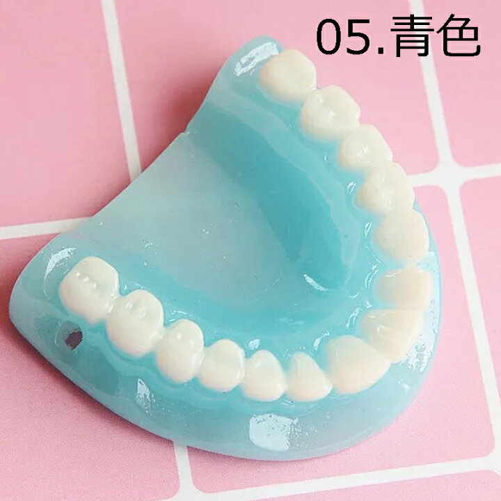 楽天市場】入れ歯 アクリルパーツ 1個 穴あき 丸穴 歯科衛生士 歯医者  