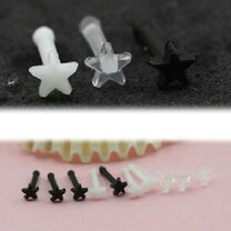 楽天市場】ピアス 星 プラスチックの通販 