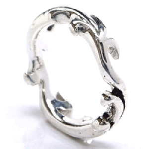 パルメットトライバルリング(S) サイズ/13号/17号/18号/23号 スターリングシルバー シルバー925 指輪 高級 メンズ レディース 男性 女性 プレゼント 人気 925刻印あり 婚約指輪 結婚式 ペアリング