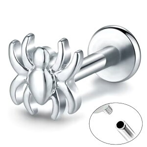 [ 16G ���l�W �{�f�B�s�A�X ] �C���^�[�i�����u���b�g�i�X�p�C�_�[�j �{�f�B�[�s�A�X 1�̔� 16�Q�[�W �t�l�W �V���o�[ ��F �X�e�����X �����Y ���f�B�[�X �C���^�i���[�^�C�v �V���v�� �ɂ�