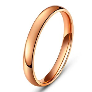 �s���N�S�[���h�X�e�����X�����O�F3.0mm�iPRB037�j�T�C�Y/12��/16��/18��/20�� �אg �V���v�� �X���� �w�� �T�[�W�J���X�e�����X316L �����Y ���f�B�[�X �y�A�����O �v���[���g �M�t�g ���� ���� �L