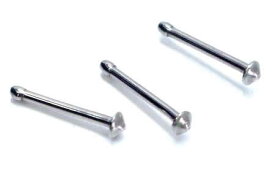 ノーズスタッド（コーンタイプ） 20G 20ゲージ ノーズスタッド 鼻ピアス ボディピアス 金属アレルギー メンズ レディース　サージカルステンレス316L ノストリル ストレート 真っ直ぐ トンガリ パンク シンプル 定番 ロック ハナピ 激安 プレゼント ギフト 人気 シンプル